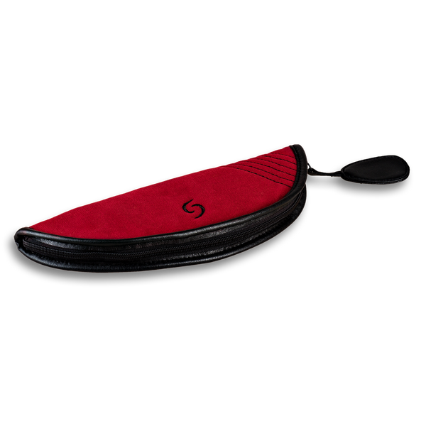 Cotton Bag with Leather Trim for Recorder by Mollenhauer