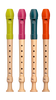 Fipple Soprano Recorders by Mollenhauer