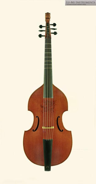 6-String Consort Bass Viol after Henry Jaye (1620) by Lu-Mi