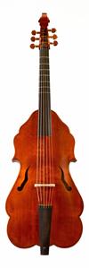 John Rose Model Ahmolean Festooned Bass Viola da Gamba by Charlie Ogle